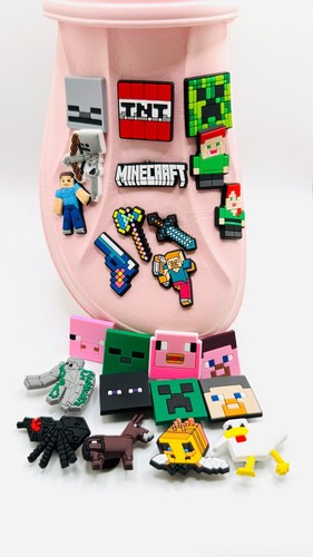 Minecraft charms fits - fits, crocs
