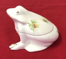 Vintage Frog Trinket Box