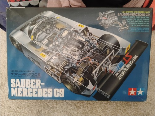 Tamiya sauber mercedes - mercedes, c9