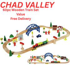 Chad valley wooden train - wooden,