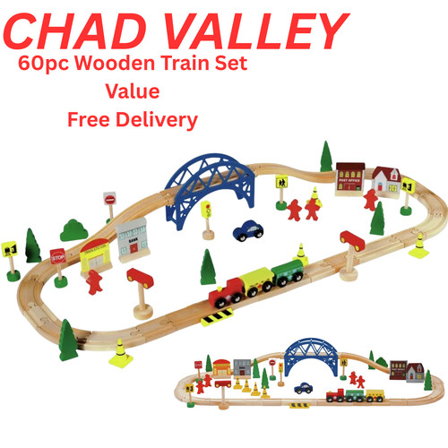 Chad valley wooden - chad, set