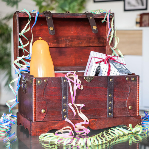 Hmf wooden treasure - wooden, chest