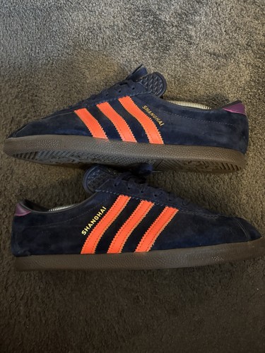 Adidas shanghai men suede - adidas,