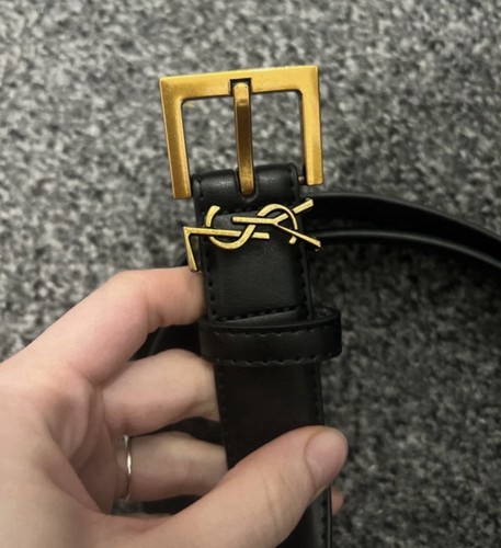 Black belt gold brass - black,