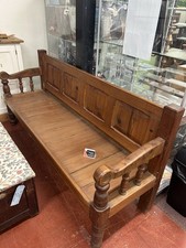 Pitch Pine Settle Wood