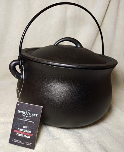 Smith clark 6qt pre - clark, pre-seasoned