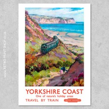 Yorkshire coast poster - br, #2