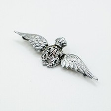 Vintage RAF Sweetheart Brooch Pin Badge Lapel Wings Military Airforce WWII