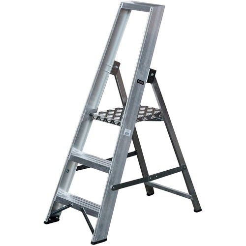 Aluminium platform step - aluminium,