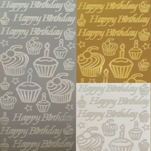 Happy birthday cup cake - happy,