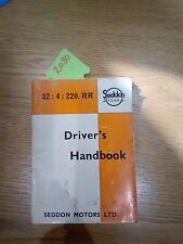 seddon atkinson lorry Driver's Handbook