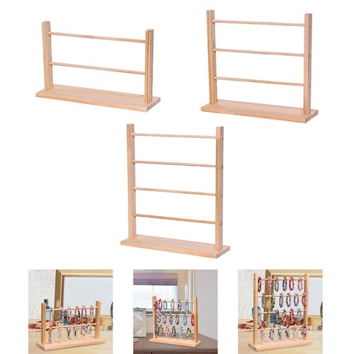 Bracelet display stand wooden - bracelet,