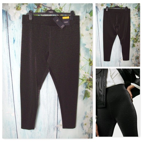 Black sparkle leggings - m&s,