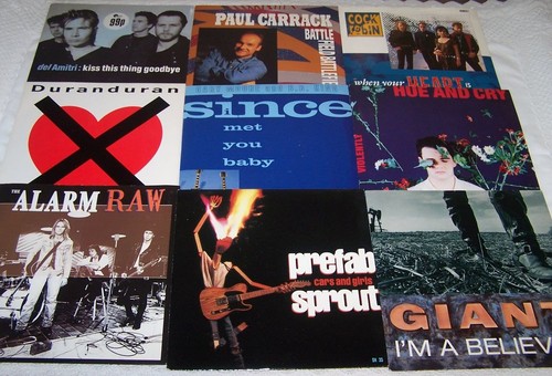 Job lot vinyl singles - of, 45's