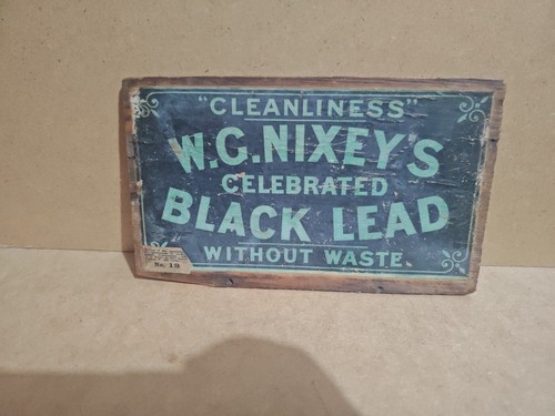 Nixey black lead antique - black,