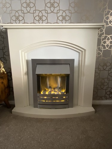 Adam truro fireplace - adam, cream