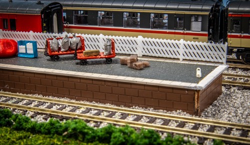 Traditional station platform - traditional,