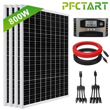 800W Solar Panel Kit Battery