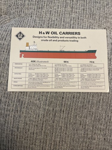 Harland wolff oil carrier - wolff,
