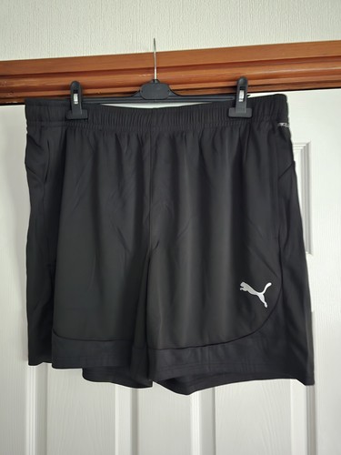 Puma black shorts - black, teamfinal