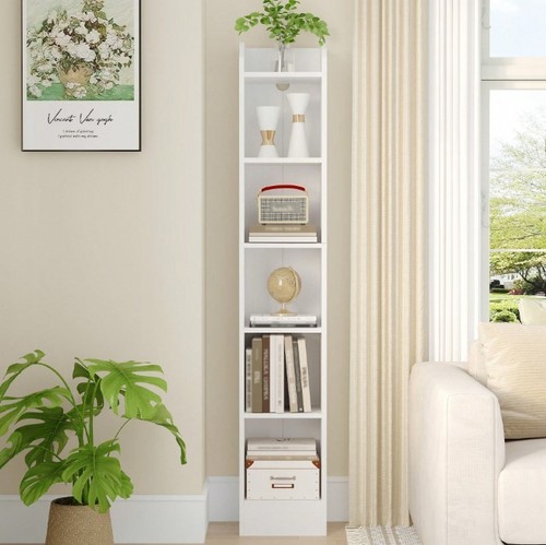 Tall narrow bookcase tier - tall, 6