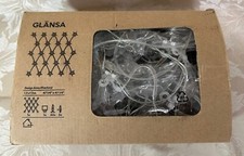 Ikea Glansa Hanging Star Net Christmas Lights - Anna Efverfund - 63 Lights -READ