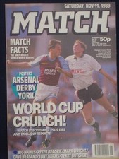 MATCH - WORLD CUP CRUNCH - Nov 11 1989
