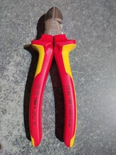 Knipex 160mm Insulated Snips Side Cutters 70-06-160 1000V. Light Use.