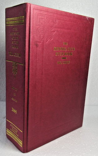 Kennel club stud book - kennel, vol