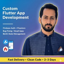 Custom Flutter  Mobile App