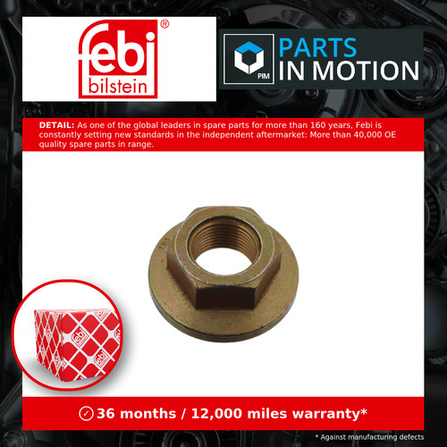 Hub nut fits ford - hub, escort