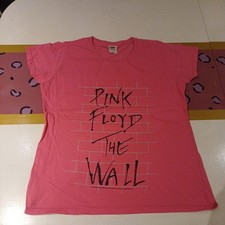 Pink Floyd T-shirt Album Vinyl  Vintage Style pink women's top 