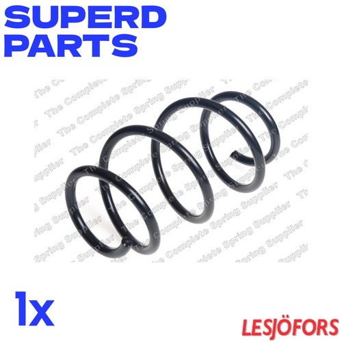 Coil spring front fits - spring, l/r