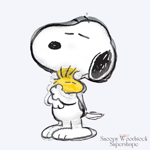 Snoopy and woodstock peanuts - and,
