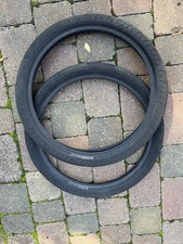 Pair of BMX Tyres Tracer 20 x 2 Black