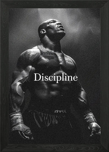 Mike tyson discipline framed - mike,
