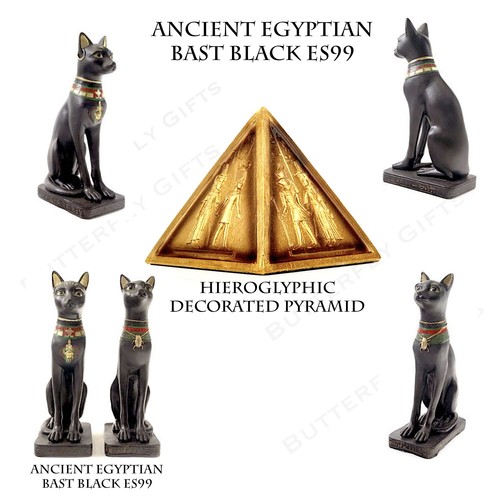 Ancient black bast cat - bast,