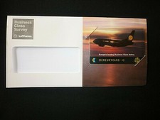 Unused Mercury card Lufthansa