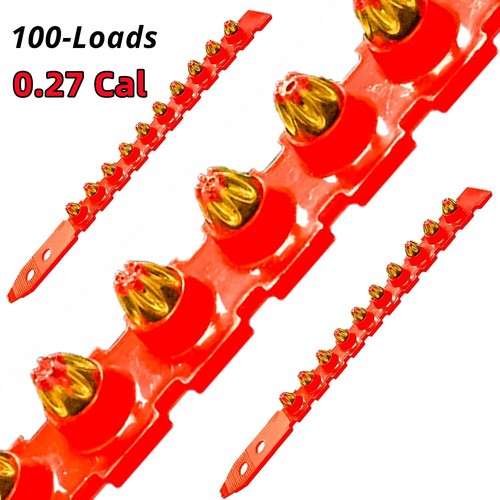 100 red strip loads - loads, ramset