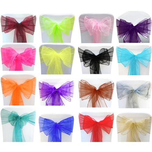 Chair sashes cover organza - sashes,