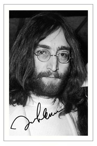John lennon signed - lennon,