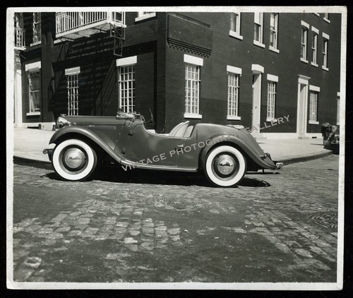 Vintage photo singer roadster - vintage,
