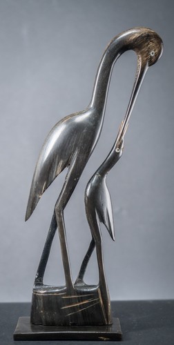 Mid century horn bird - mid,