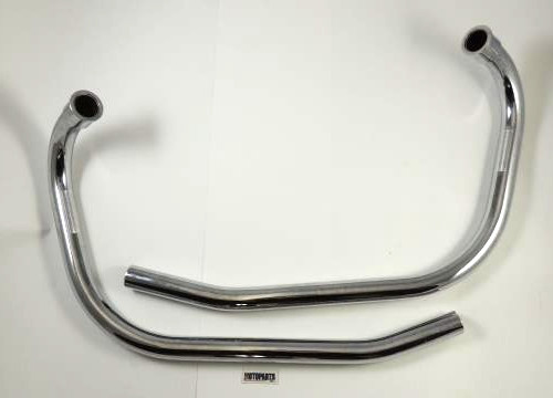 Exhaust pipes norton commando - exhaust, pipes,