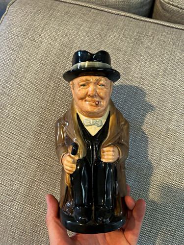 Figural ceramic toby - toby, jug