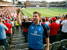 Vintage England Cricket Away