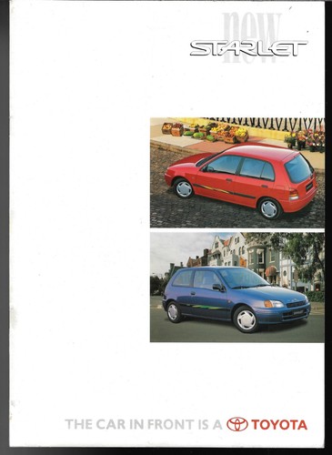 Toyota starlet 1996 - starlet, 1996-1998