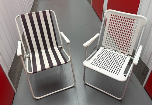 Pair vintage folding - of,