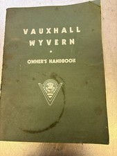 Vauxhall Wyvern Model E Owners