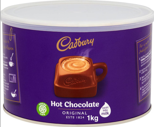 Cadbury instant hot chocolate - cadbury,